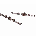 Plumbing Pipe Fittings and Components Including Elbows Valves and Connectors
