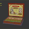 Simons Premium Handmade Cigars in Wooden Box with Bandette Design