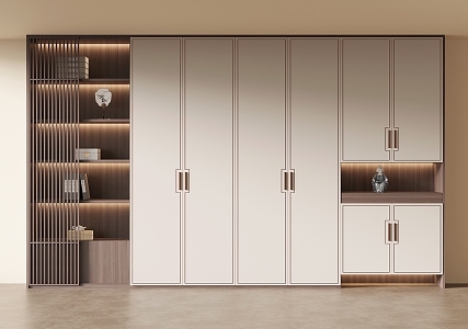 New Chinese Bookcase 3d model