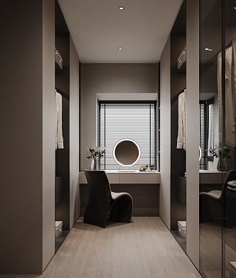 Modern Cloakroom 3d model