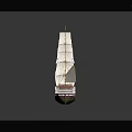 modern sailing ship ancient ship ancient warship large ancient ship ancient warship 3d model