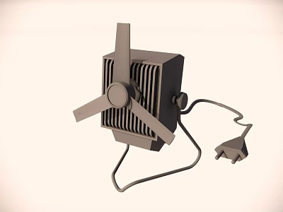 Creative fan 3d model Creative fan 3d model