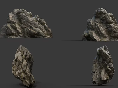 Modern Stone 3d model Modern Stone 3d model