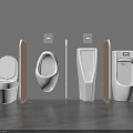 Modern Urinal Designs With Sleek Shapes Wall Mounted Various Styles For Contemporary Bathroom