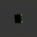 LUBIX Black External Computer Accessory With Green LED Indicators And Handle