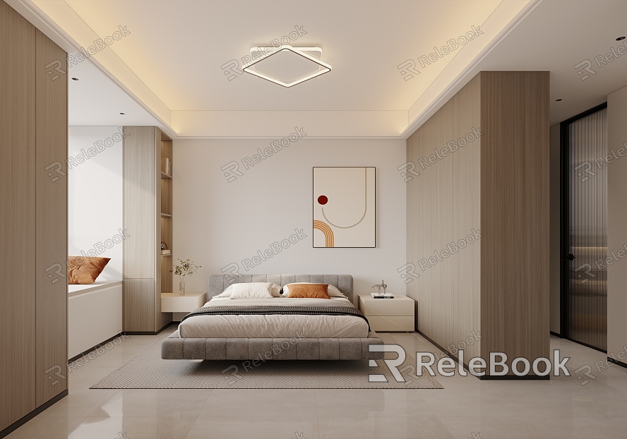 Modern Bedroom model