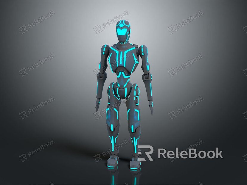 Robot Robot Assistant Small Robot Robot Butler Robot Butler Figure Game Figure model