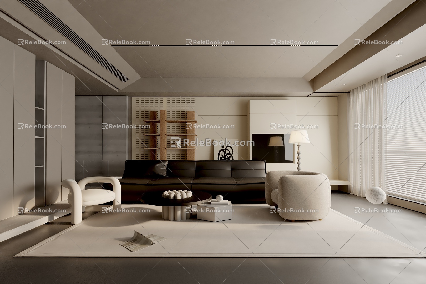 Living room 3d model