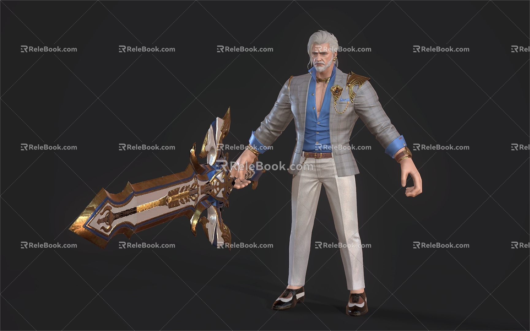 Men Men Men Warrior 3d model