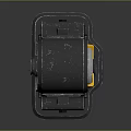 Sleek Modern Daily Use Electrical Appliance Featuring Gray Body Yellow Accents And Compact Design