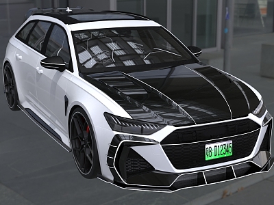 Audi RS6Debugged car model