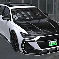 Audi RS6Debugged car 3d model