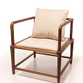 Sofa stool 3d model