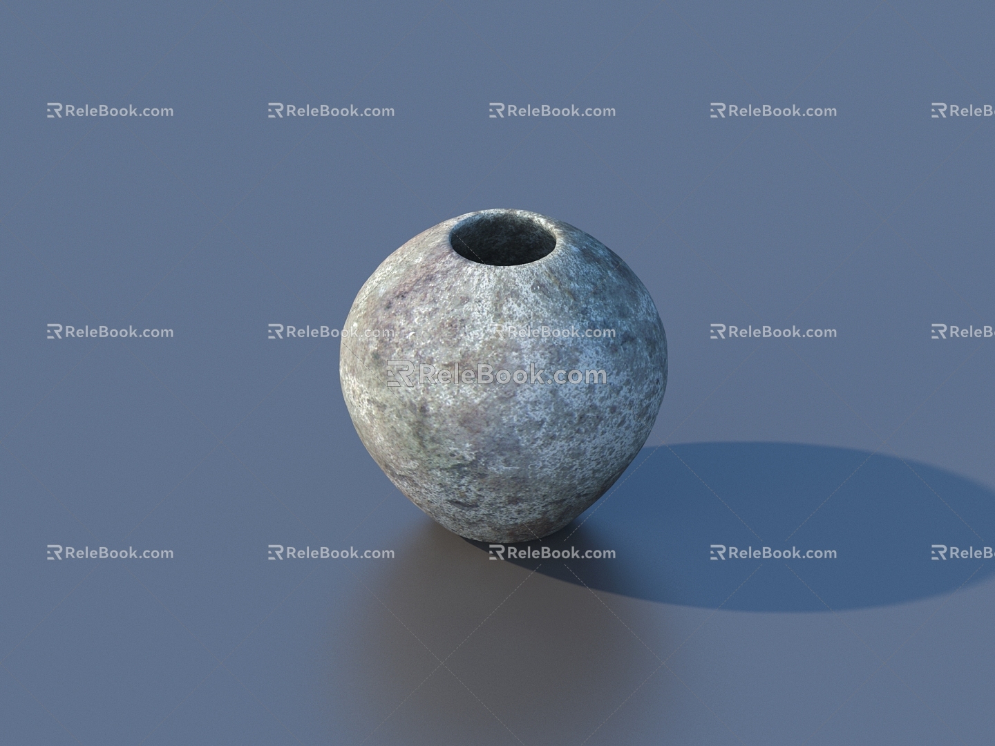 Antique pottery pot artifacts 3d model