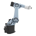 Intelligent Robot Arm With Precision Mechanical Structure For Industrial Automation Tasks 3d model