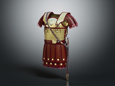 Modern Armor Battle Jacket Armor 3d model