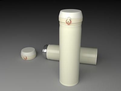 Modern thermos cup model