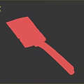 spade shovel tool hardware tools processing tools 3d model