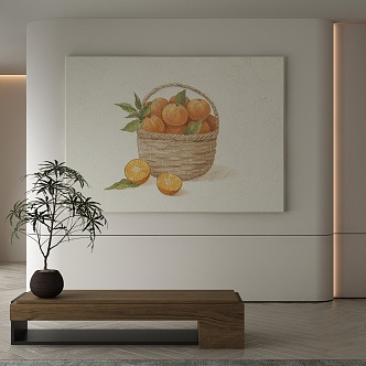 decorative painting 3d model