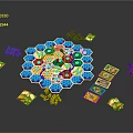 Game Environment Game Scene Fairy Tale Scene Fairy Tale Magic Scene Magic Item Fantasy Scene 3d model