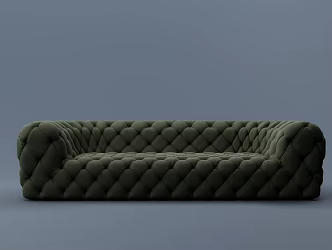 Modern shaped sofa 3d model