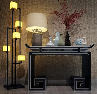 End View Desk 3d model