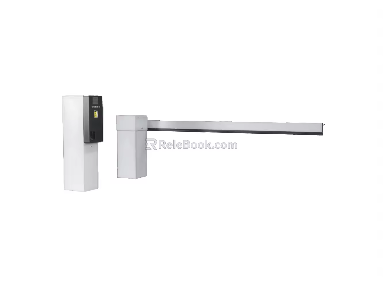 Access Control System for Residential Quarter 3d model