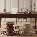 Study Desk 3d model