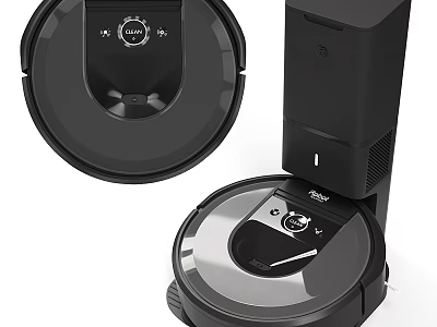 iRobot Robot Vacuum Cleaner With Automatic Charging Dock And Smart Cleaning Function 3d model