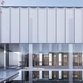 Modern Sales Office Building Simple Sales Department Club 3d model