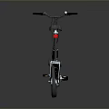 Foldable Bicycle With Modern Black Frame And Yellow Accents For Portable Use