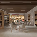 Library 3d model