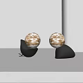 Modern Table Lamp Lunar Table Lamp Vase Ornaments 3d model