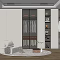 Home cloakroom 3d model
