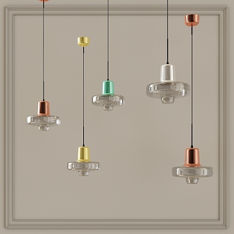 Modern Chandelier Small Chandelier Bedside Chandelier 3d model