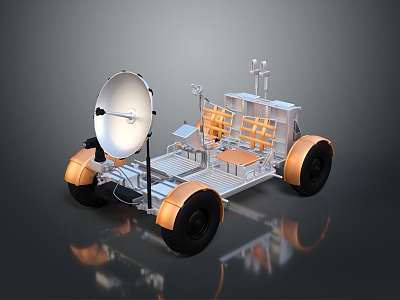 Modern lunar rover Mars rover Expedition rover Lunar rover model