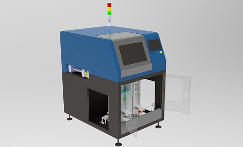 Automation Equipment Testing Equipment 509 3d model