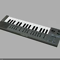Professional YAMAHA Electronic Synthesizer With Piano Keys Control Knobs And Function Buttons