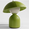 Modern Yellow Mushroom Shaped Table Lamps With Illuminated Light For Home Decor