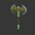 Tomahawk Axe Wooden Axe Handle Axe Mountain Axe Chopping Wood Axe Chopping Wood Axe Magic Axe 3d model