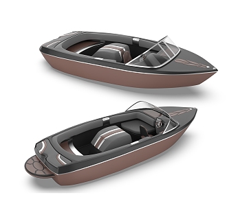 Modern Speedboat 3d model