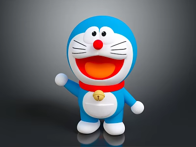 Modern Doraemon Cartoon Cat Doraemon Anime Character Doraemon 3d model
