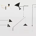 Stylish Modern Wall Lamps With Black And White Designs For Contemporary Home Decor