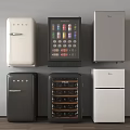 Stylish Refrigerators and Freezers Featuring Glass Door Beverage Models and Wine Cooler Designs