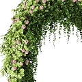 Modern Arch Plant Arch 3d model