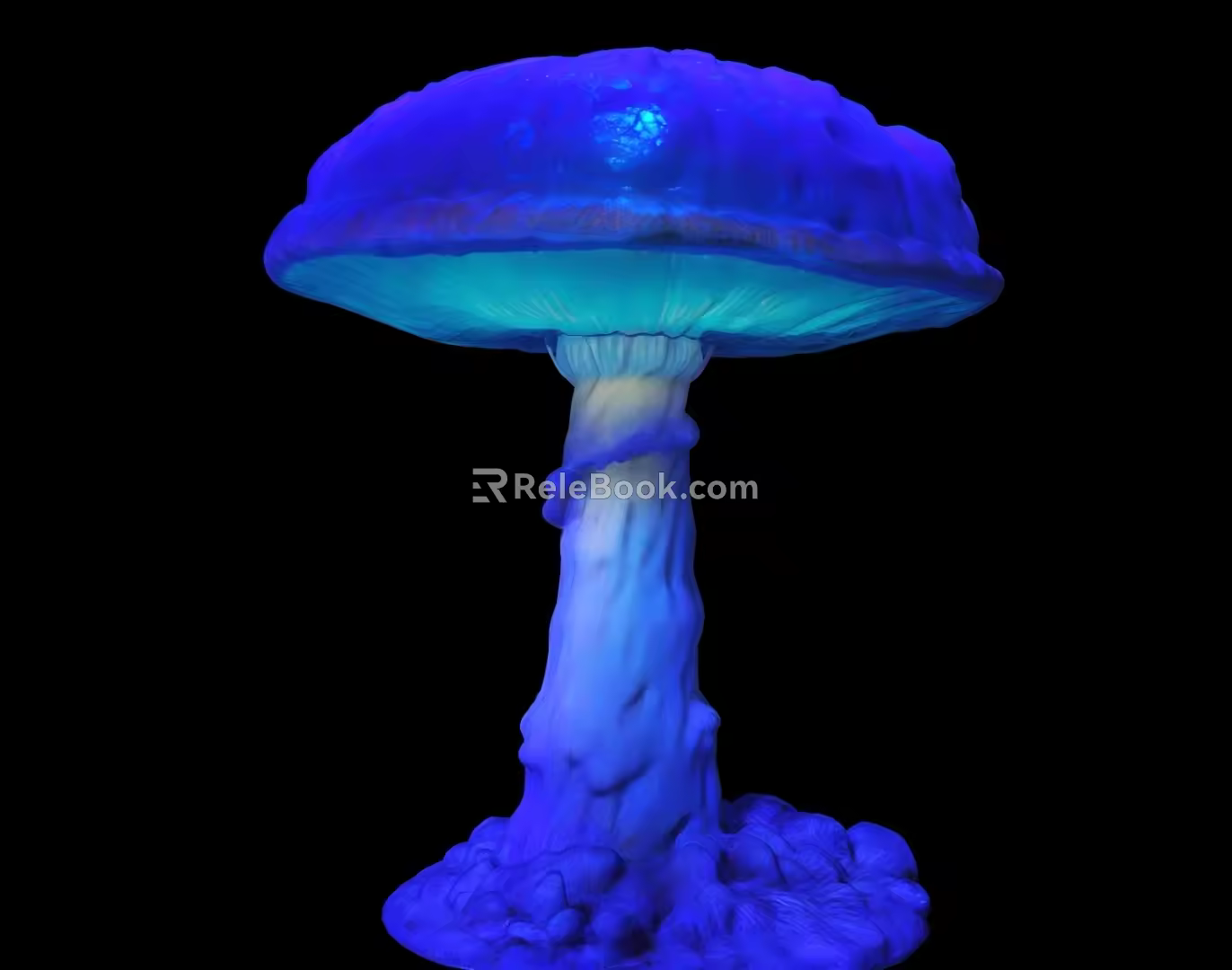 Mushroom lamp Mushroom shaped lamp 3d model