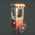 Popcorn machine 3d model