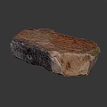 Natural Wood And Stone Material With Brown Gray Textures And Organic Surface