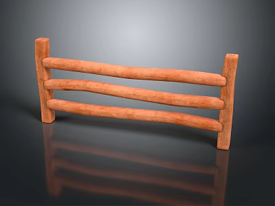 Fence Gate Fence Wall Defense Wall Wooden Fence Iron Fence Floriculture Fence Iron Fence Railing 3d model