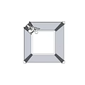 Modern Shower Head Design In Glass Enclosure With Clean And Simple Structure